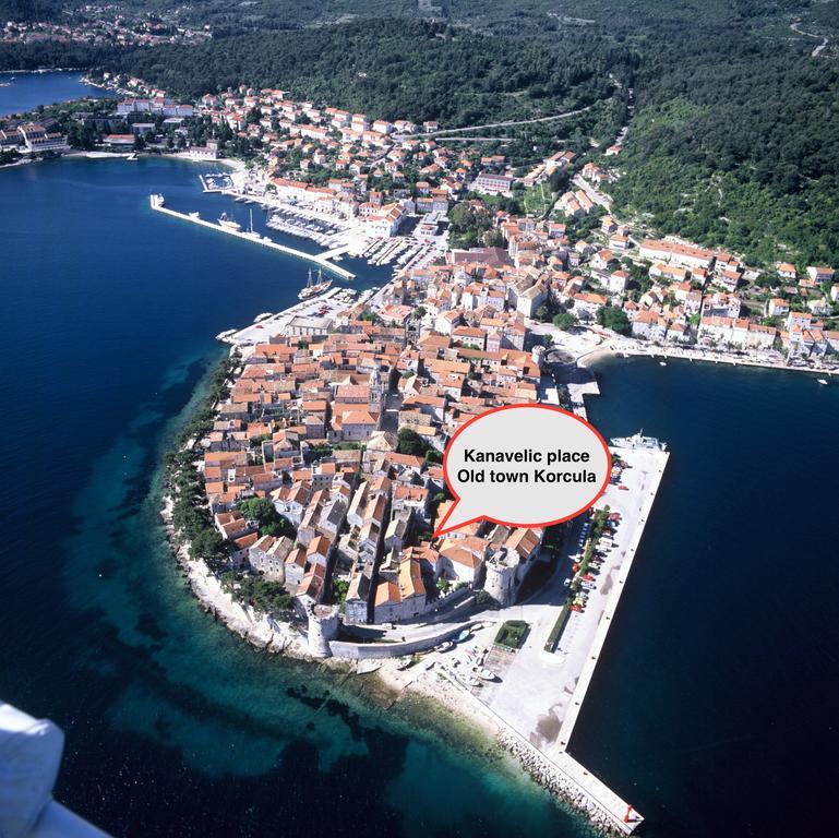 Ferienwohnung Kanavelic Place - Old Town Korcula Exterior foto